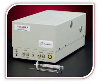 NanoDLS - Проточный анализатор размеров наночастиц (<1 нм - 6 мкм)